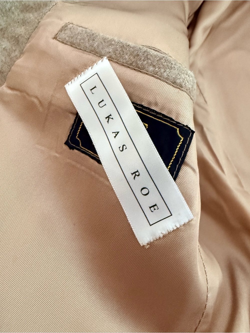 Lukas Roe Embellished Wool Blazer with Satin Bows & Crystal Details | Size 38 - Picture 5 of 8
